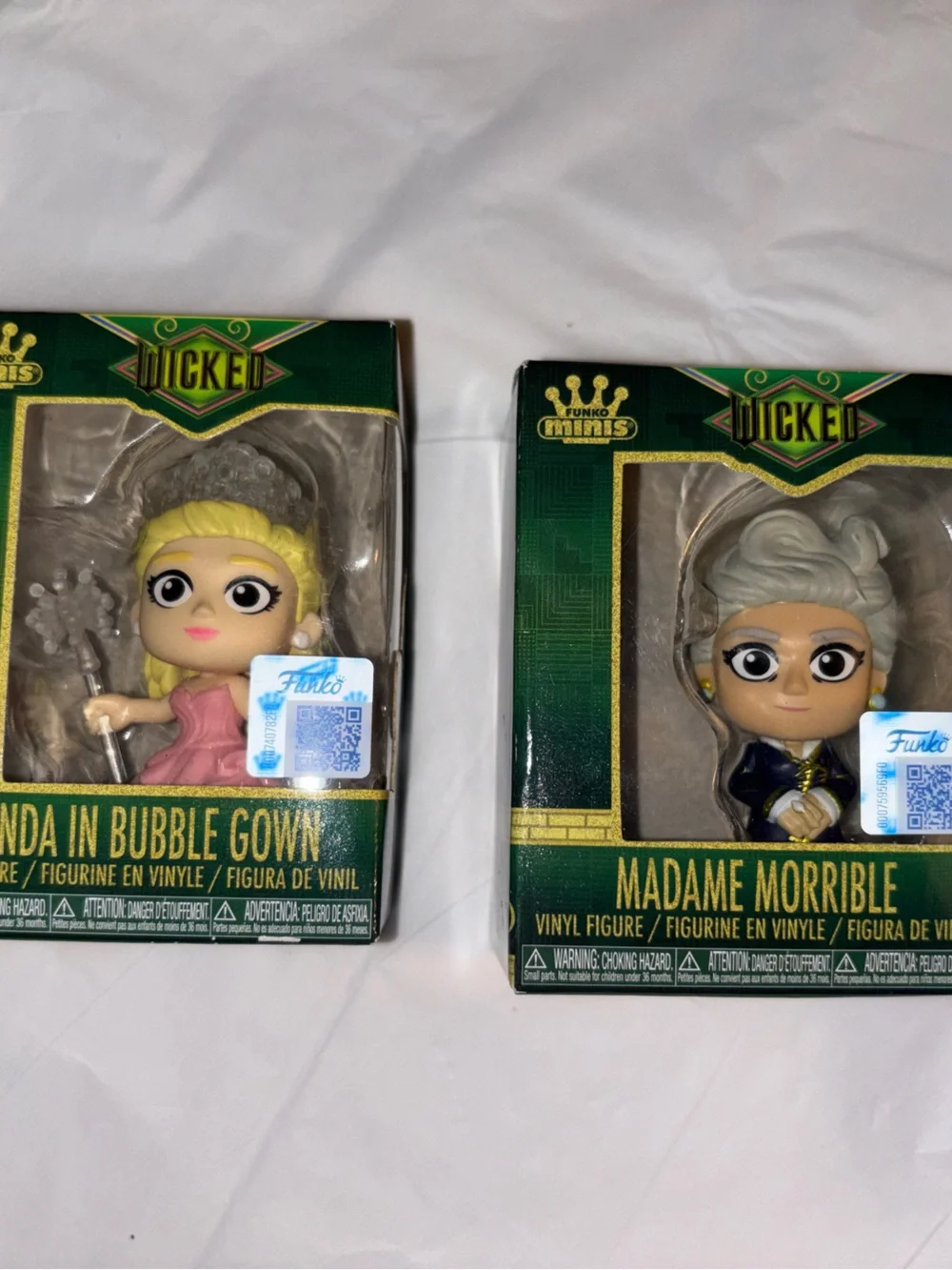 Funko mini - Madame Norrible & Glinda (Pink, Blonde, Gray)